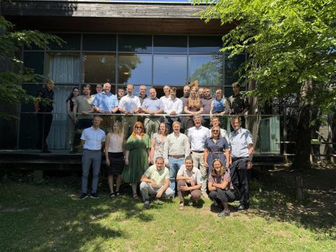 Teilnehmer:innen der Wildfire Veranstaltung