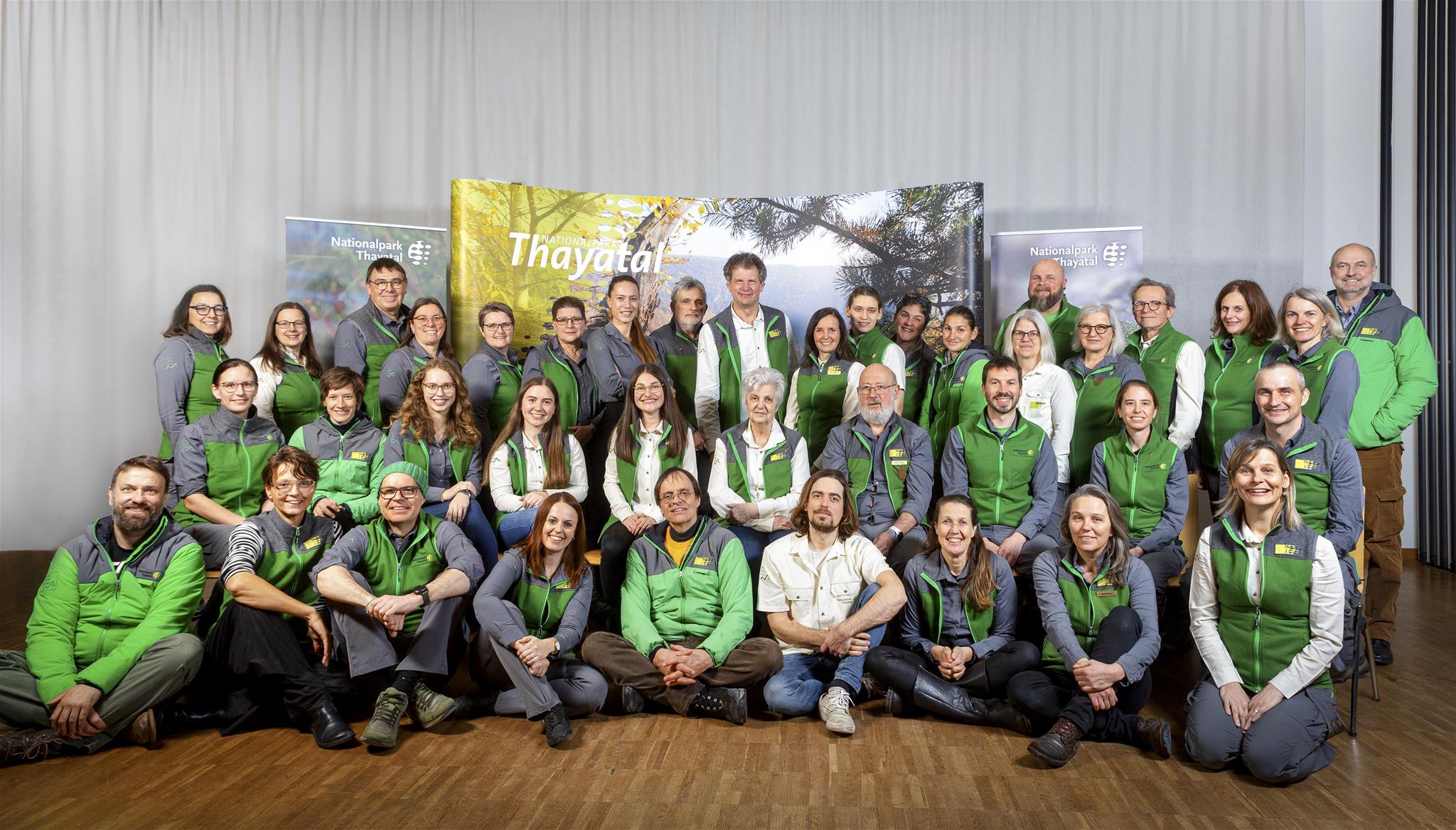 Gruppenfoto Nationalpark-Team