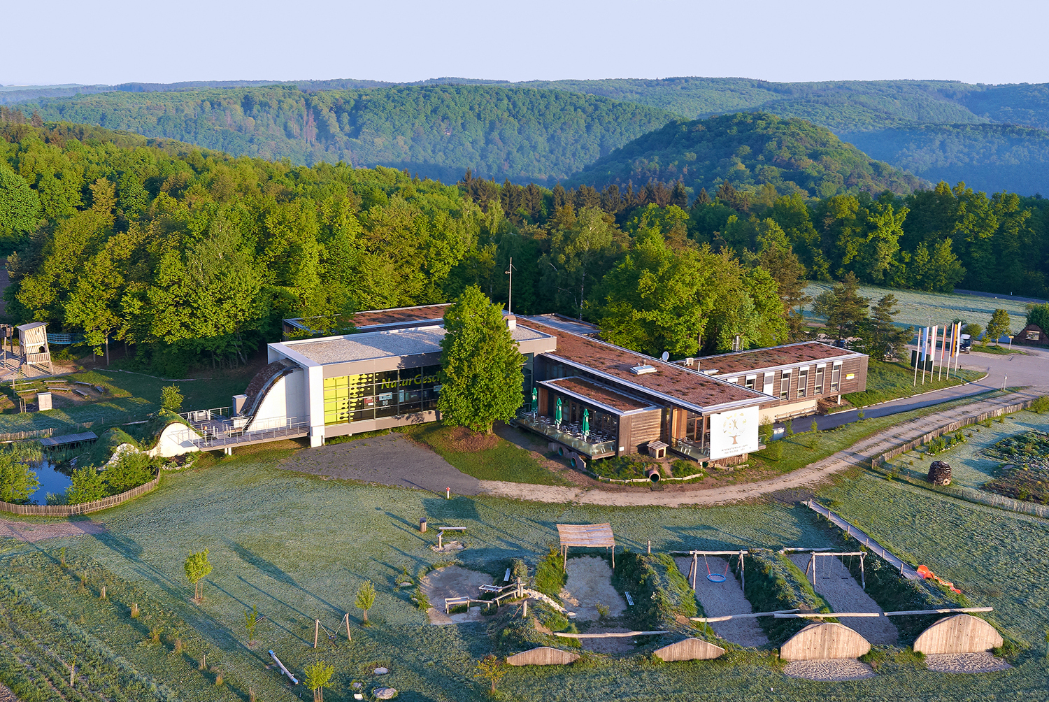 Das Nationalparkhaus zwischen Merkersdorf und Hardegg ist der ideale Ausgangspunkt für Erkundungen im Nationalpark Thayatal.