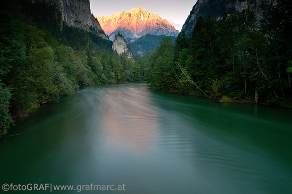 Der Nationalpark Gesäuse ist geprägt von Wasser, Wald und Fels.