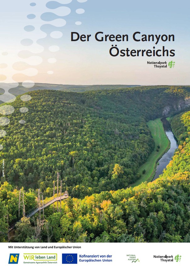Titelseite der Green Canyon Österreichs - Nationalpark Thayatal